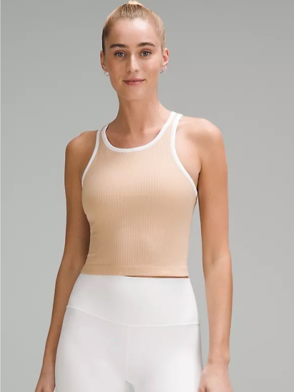 Ebb to Street cropped racerback tank